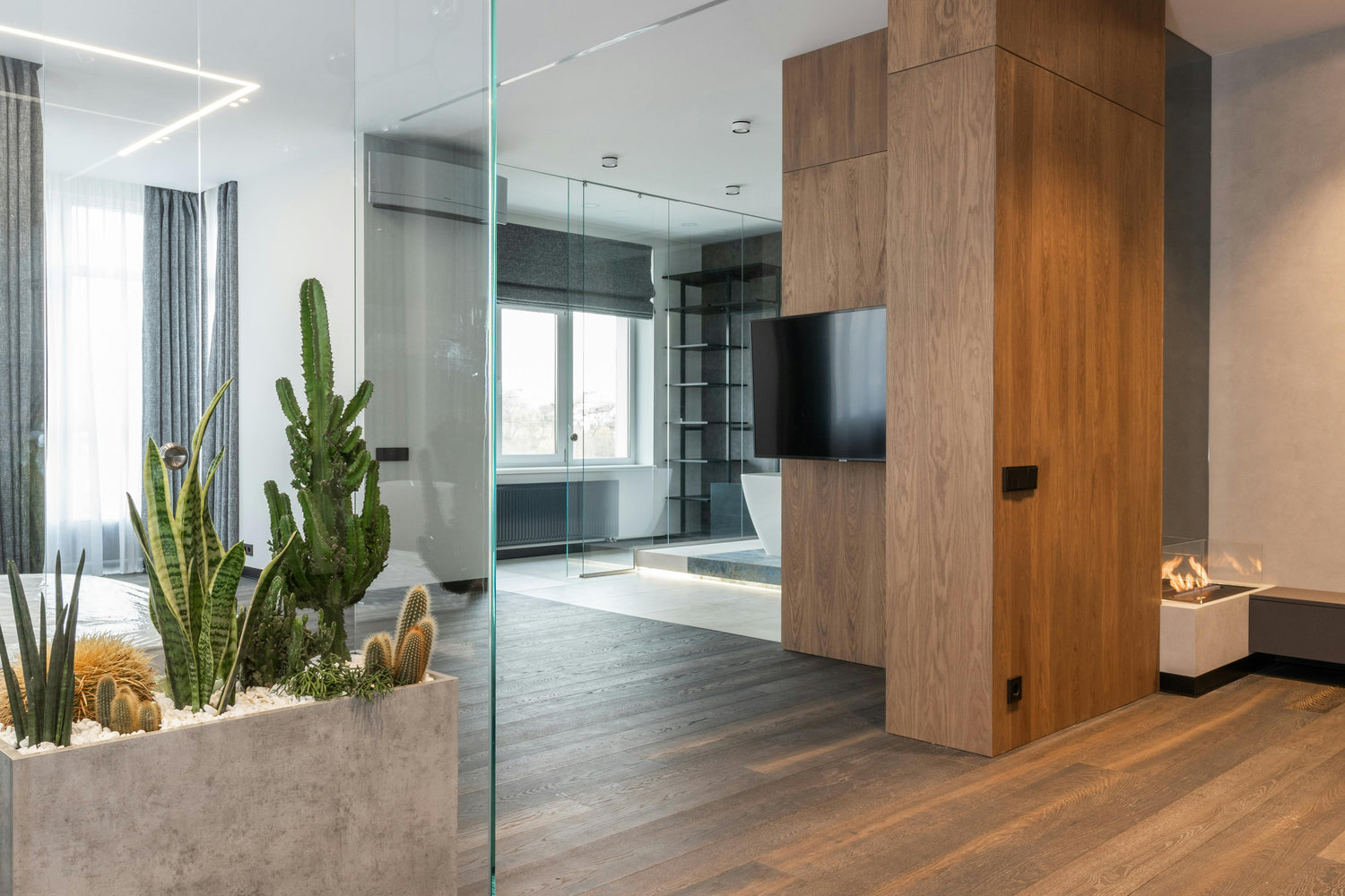 Custom Creations: The Art of Mixing Wood and Concrete in Contemporary Spaces