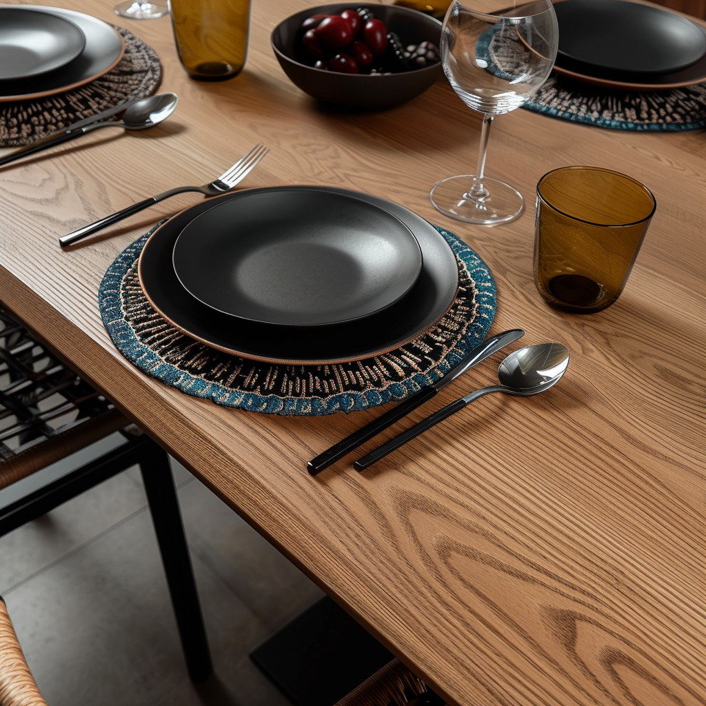Solid Oak Dining Table