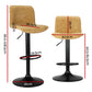 Luxe Leather Barstools (Set of 2)