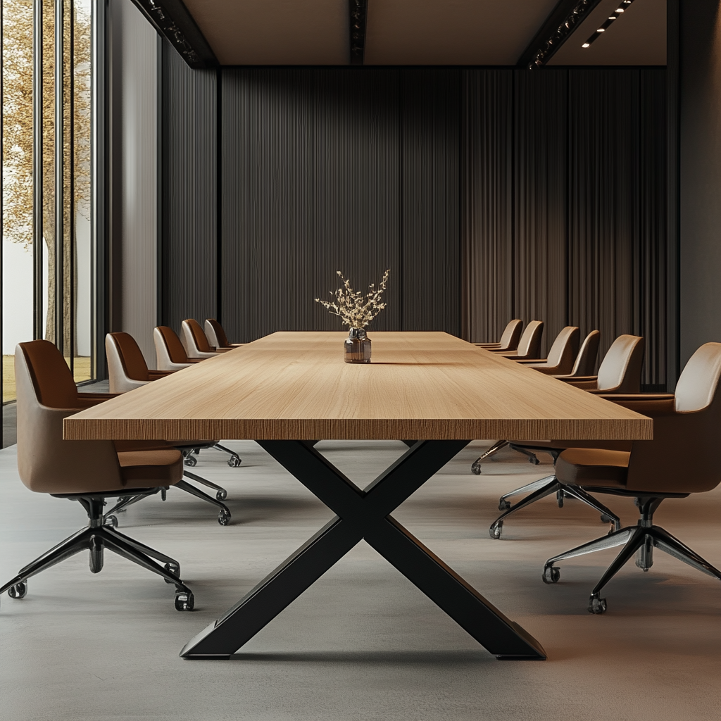 Oak Boardroom Conference Tables