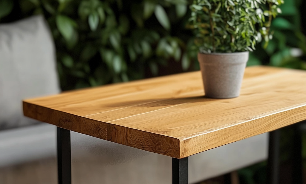 Rustic Outdoor High Bar Table