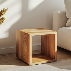 Le Cube (Side Table or Stool)