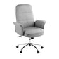 Upholstered Grey Office Task Chair