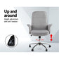 Upholstered Grey Office Task Chair