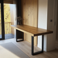 Solid Oak Console