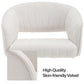 Velvet Home Office Chair (Beige)