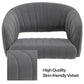 Velvet Home Office Chair (Grey)