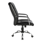 Executive Padded Office Chair (Black)