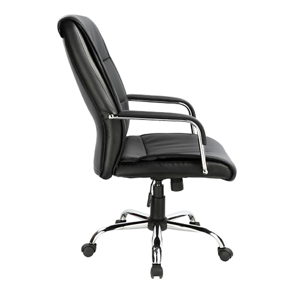 Executive Padded Office Chair (Black)